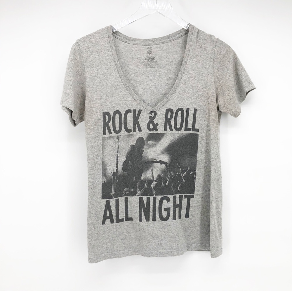 KISS rock & roll all night concert graphic tee